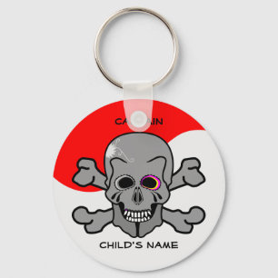 Pirate, Jolly Roger Keychain