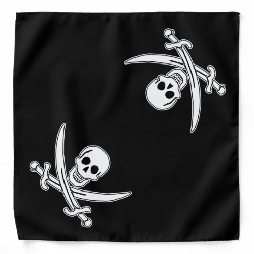 Pirate Jolly Roger Skull _ Crossbones Bandana