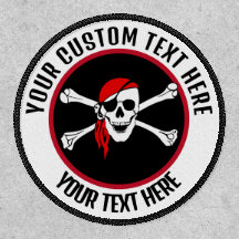 Pirate Jolly Rogers Custom Patch