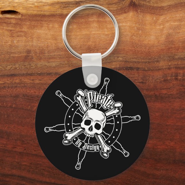 Pirate Keychain (Back)