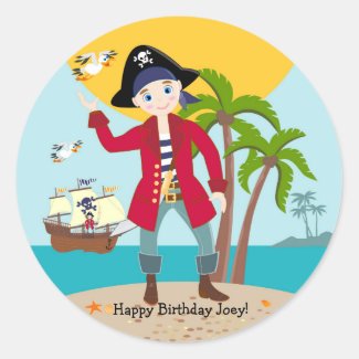 Pirate kid birthday party