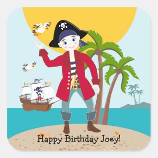 Pirate kid birthday party