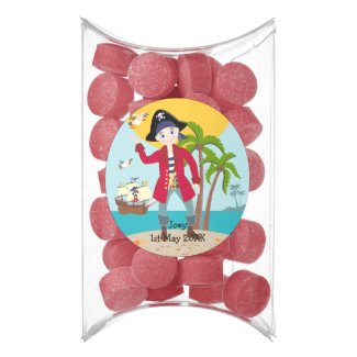 Pirate kid birthday party chewing gum favors