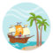 Pirate kid birthday party