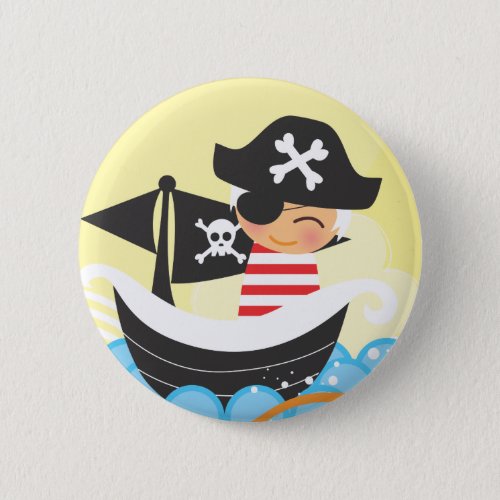 Pirate Kid Button