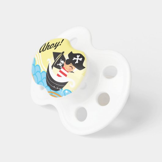Pirate Kid Pacifier (Front Right)