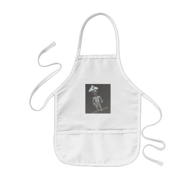 Pirate Kids Apron (Front)