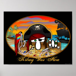 Pirate Kilroy Poster 1