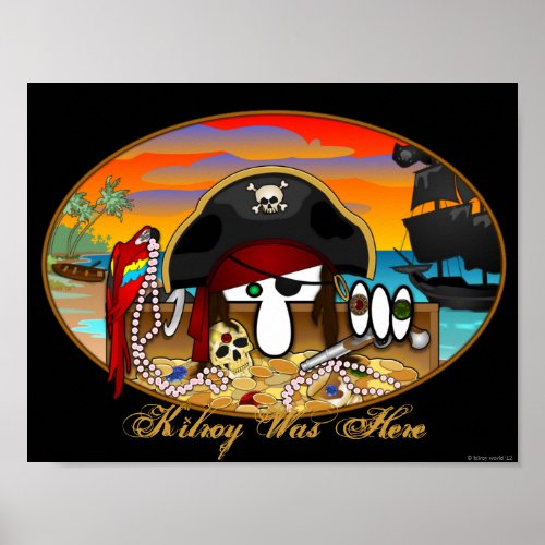 Pirate Kilroy Poster 1