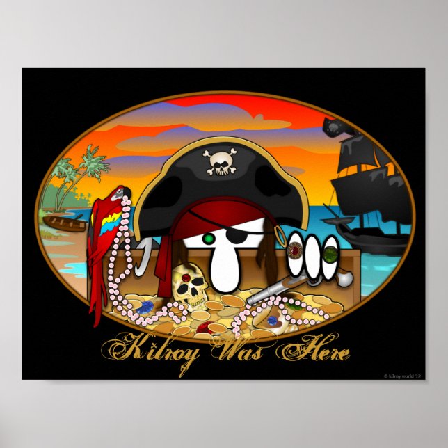 Pirate Kilroy Poster 1 (Front)