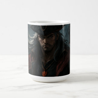 Pirate King Mug – Dark Fantasy Anime Coffee Cup