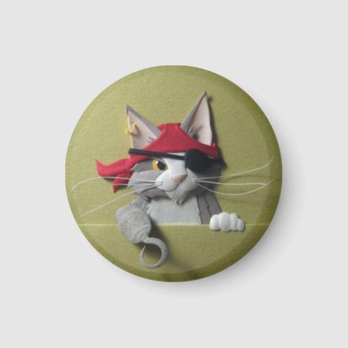 Pirate Kitten 2 Magnet