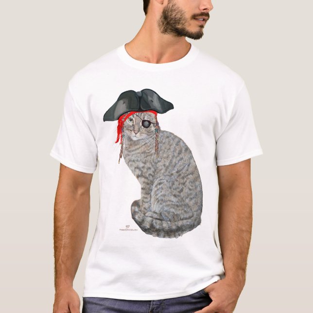 Pirate Kitty T-Shirt (Front)