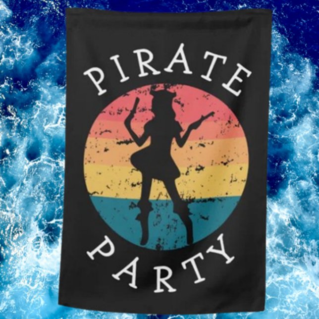 Pirate lady  Flag boat (Pirate  Calico Jack Pirate Flag Jolly Roger )