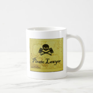 Pirate Lawyer Mug Hostile Takeover with Map