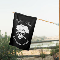 Jolly Roger Pirate Flag House Banner Halloween Party Cosplay