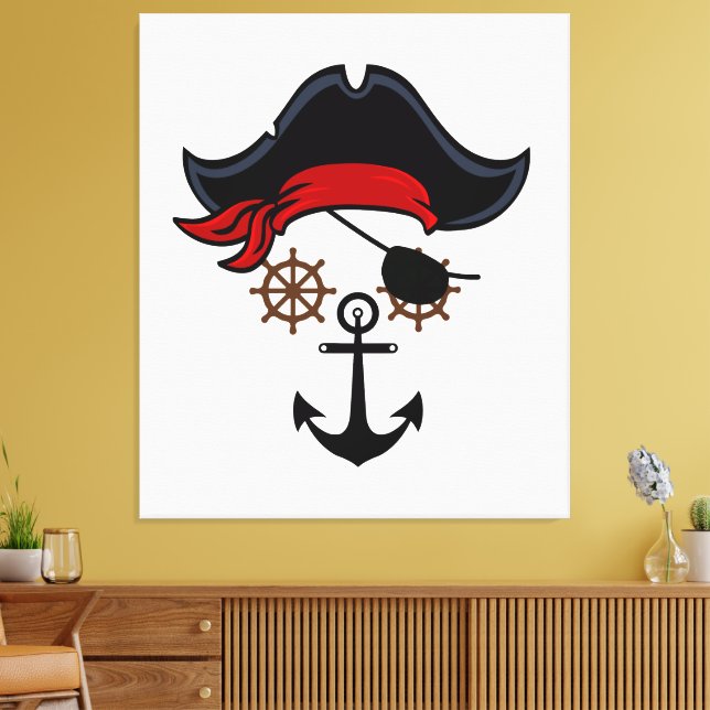 PIRATE LIFE CANVAS PRINT (Insitu(LivingRoom))