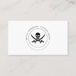 Pirate Logo Business Card