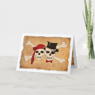 pirate love invitation