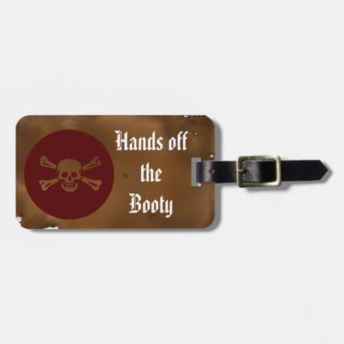 Pirate Luggage Tag