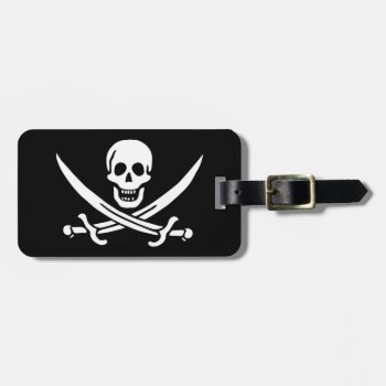 Pirate Luggage Tag by customizedgifts at Zazzle