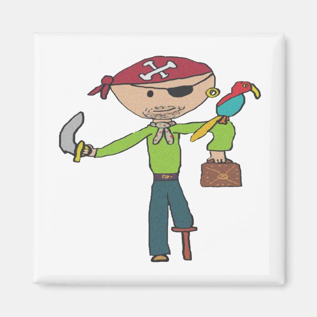 Pirate Magnet (Front)