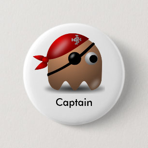 Pirate_Magnet1 Pinback Button