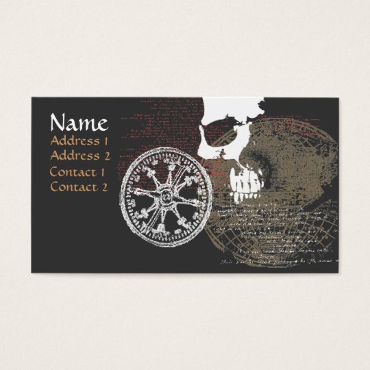 Pirate Map Profile / Business Card