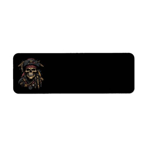 Pirate Mascot Address Labels