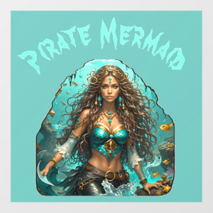 Pirate Mermaid Lady Thunder_Cove Floor Decals