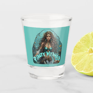 Pirate Mermaid Lady Thunder_Cove Shot Glass