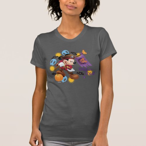 Pirate Mickey Mouse  Trick or Treat T_Shirt