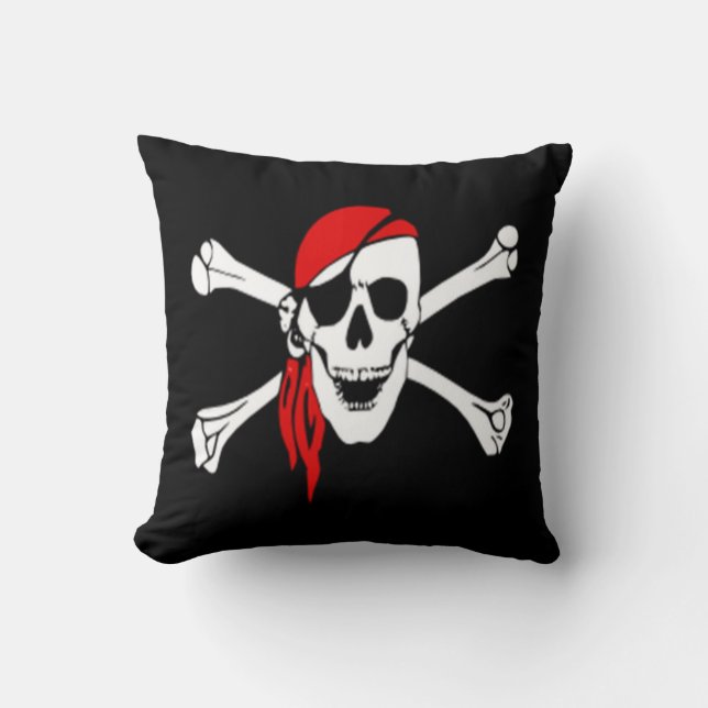 Pirate MoJo Pillow (Front)