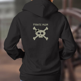 Zazzle Pirates of The Caribbean 5 Jack Sparrow Skull Hoodie, Men's, Size: Adult XL, Black