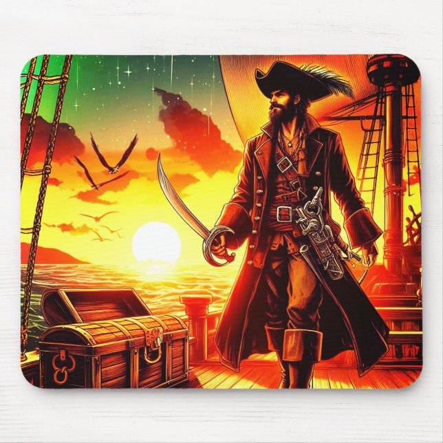 Pirate Mouse Pad (Front)