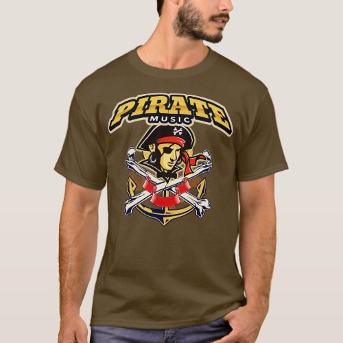 Pirate Music hoodie tshirt