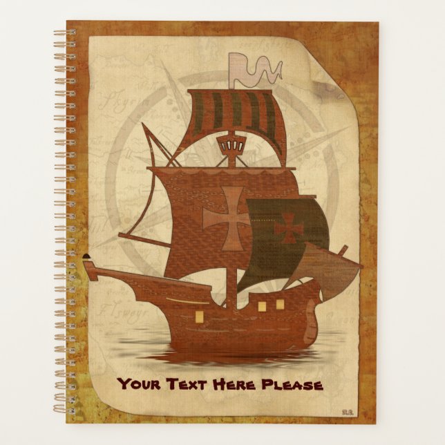 Pirate Mystery Ship Planner (Front)