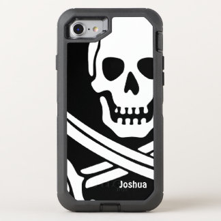 Pirate Name Template OtterBox Defender iPhone SE/8/7 Case