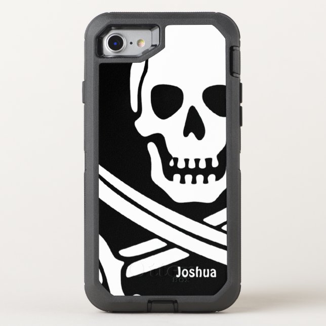 Pirate Name Template Otterbox iPhone Case (Back)