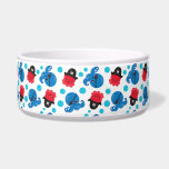 Pirate Octopus, Octopus Pattern, Sea Animals Bowl<br><div class="desc">Cute,  fun and adorable pattern with pirate octopuses. Modern and trendy gift,  perfect for the pirate lover in your life.</div>
