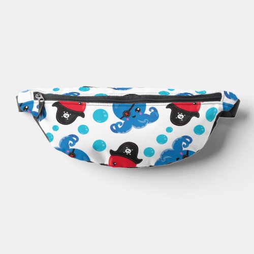 Pirate Octopus Octopus Pattern Sea Animals Fanny Pack