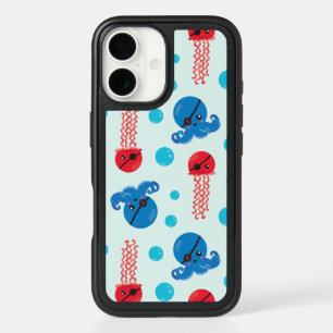 Pirate Octopus, Pirate Jellyfish, Sea Animals iPhone 16 Case