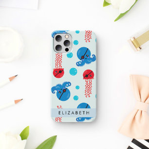 Pirate Octopus, Pirate Jellyfish, Sea, Your Name iPhone 16 Case