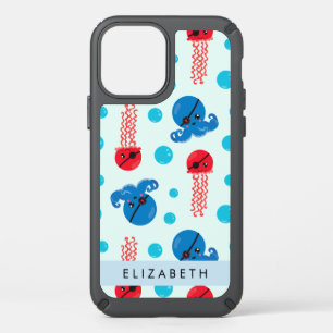 Pirate Octopus, Pirate Jellyfish, Sea, Your Name Speck iPhone 12 Case
