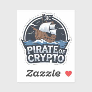 Pirate of Crypto Sticker
