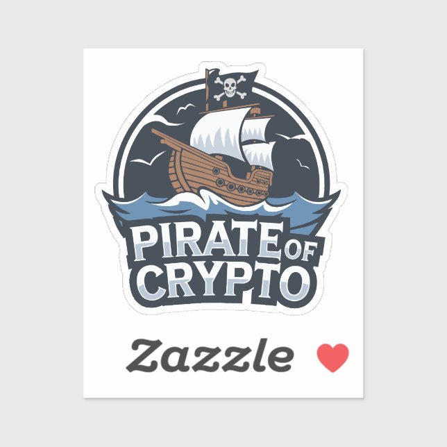 Pirate of Crypto Sticker (Sheet)