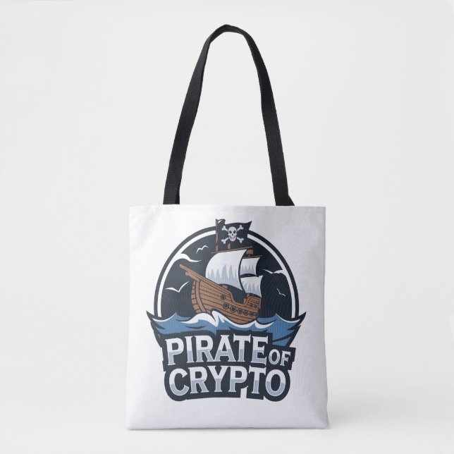 Pirate of Crypto Tote Bag (Front)