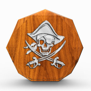 Pirate on Teak Wood Style Award