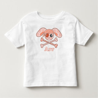 Pirate Orange Bunny Arr Toddler T-shirt