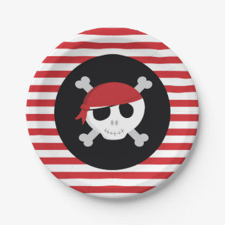 Pirate Paper Plates